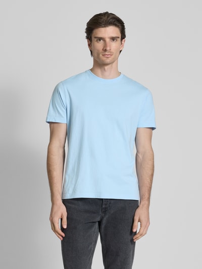 MC2 Saint Barth T-shirt met ronde hals, model 'DOVER' Lichtblauw - 4