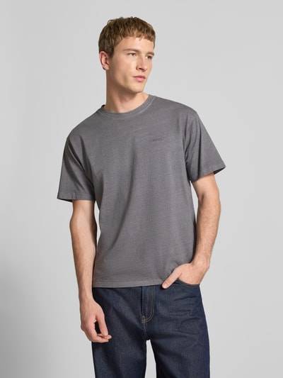 Levi's® T-shirt o kroju relaxed fit z czystej bawełny Jasnoszary 4