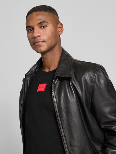 HUGO T-Shirt aus Baumwolle Modell 'Diragolino212' Black 3