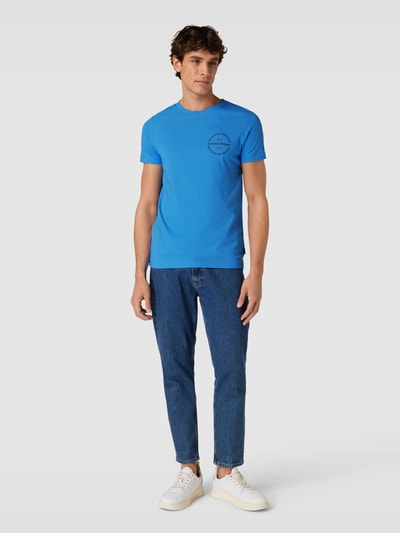 Tommy Hilfiger Slim Fit T-Shirt mit Rundhalsausschnitt Aqua 1