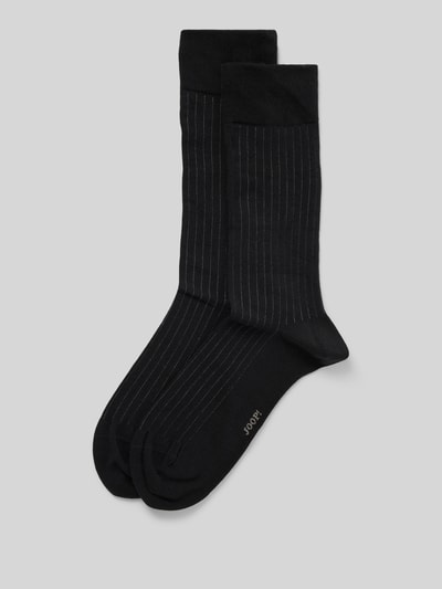 JOOP! Collection Socken mit Strukturmuster Modell 'MEN PREMIUM ESSENTIAL' Black 1