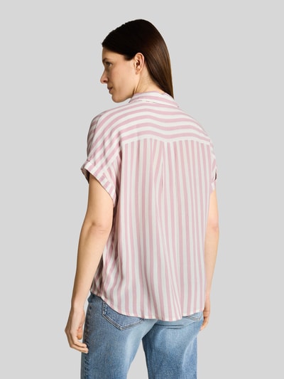 Tom Tailor Regular Fit Bluse aus reiner Viskose  Hellrosa 5