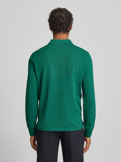 GANT Regular Fit Poloshirt mit Label-Stitching Dunkelgruen 5