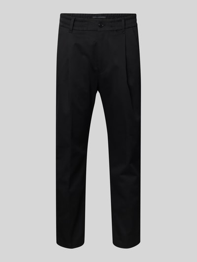 Drykorn Stoffhose mit Bundfalten Modell 'chasy' Black 2