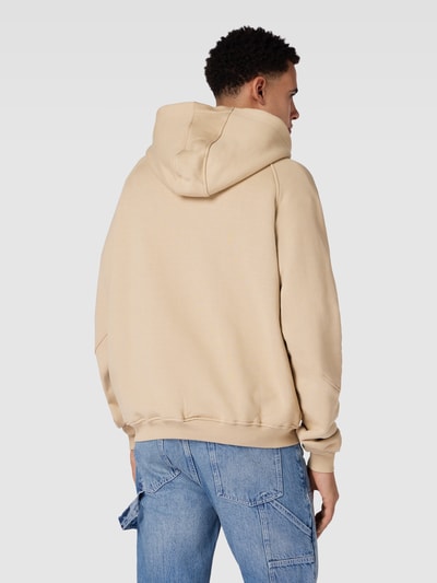 No Bystanders Hoodie met deelbare ritssluiting Camel - 5