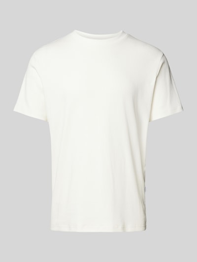 SELECTED HOMME T-shirt met labeldetail, model 'SPENCER' Offwhite - 2