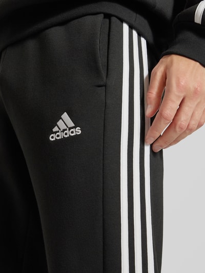 ADIDAS SPORTSWEAR Spodnie dresowe z elastycznym ściągaczem Czarny 3