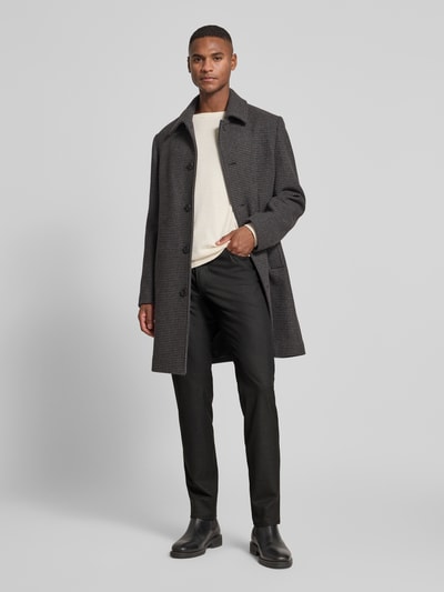 Brax Straight Fit Stoffhose mit 5-Pocket-Design Anthrazit 1