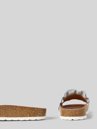 Verbenas Sandalette aus Leder Modell 'ROCIO NUCLEO VOLANTE' Weiss 2