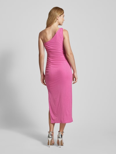 Jake*s Cocktail Cocktailkleid mit One-Shoulder-Träger Pink Melange 5