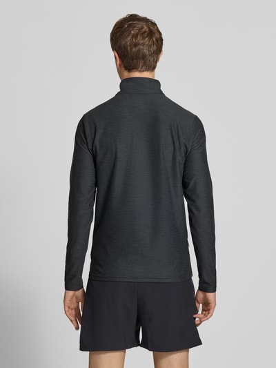 New Balance Regular Fit Sweatshirt mit Troyer-Kragen Black 5