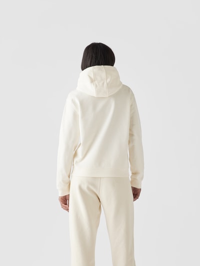 Lala Berlin Hoodie mit Label-Stitching Beige 5