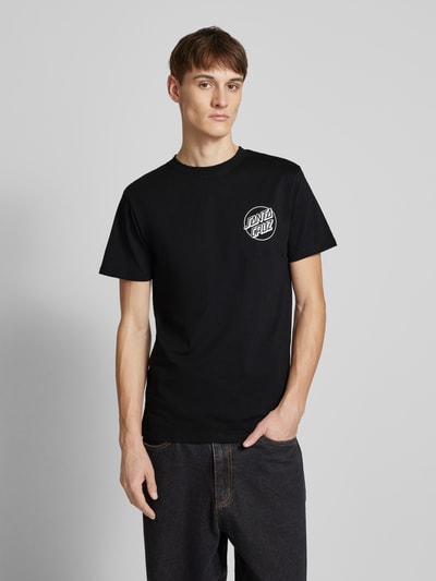 SANTA CRUZ T-Shirt mit Label-Print Black 4