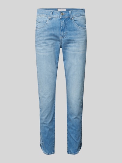 Angels Slim fit jeans met knoopsluiting Lichtblauw - 2