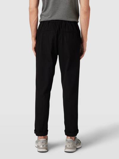 THE KOOPLES Stoffen broek met achterzakken, model 'PANTALON' Zwart - 5