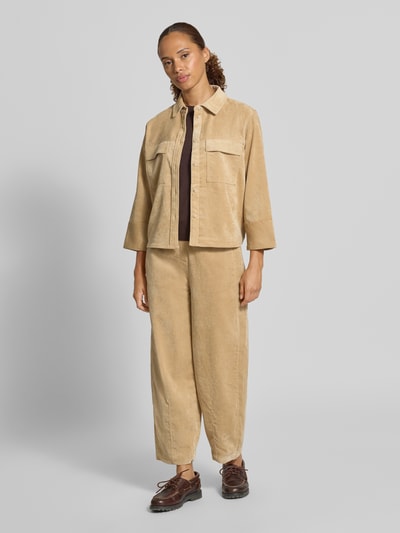 OPUS Barrel Jeans mit Tunnelzug Modell 'Misha barrel' Sand 1
