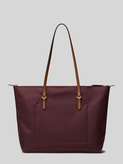Lauren Ralph Lauren Henkeltasche mit Logo-Detail Modell 'KEATON' Bordeaux 5