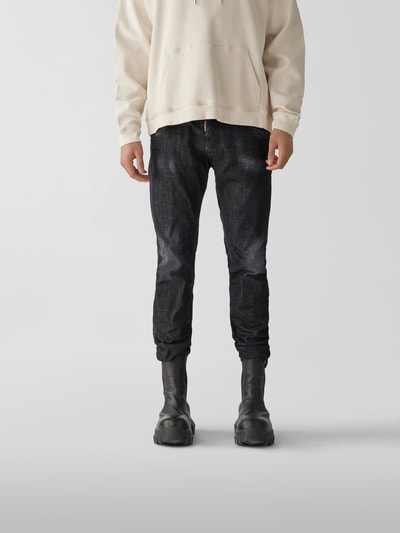 Dsquared2 Relaxed Fit Jeans im Destroyed-Look Black 4