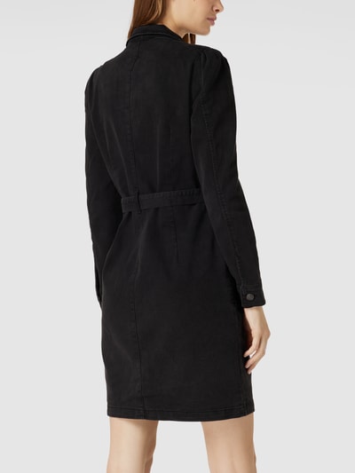 Only Kleid mit Umlegekragen Modell 'NEW CHIGO' Black 5