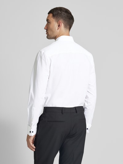 SELECTED HOMME Koszula biznesowa o kroju slim fit z kołnierzykiem typu kent Biały 5