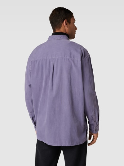 Drykorn Koszula casualowa z kieszenią na piersi model ‘HARCON’ Fioletowy 5
