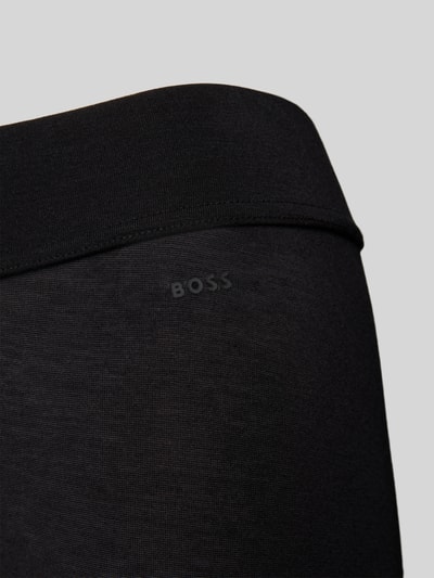 BOSS Slim fit legging met modal, model 'B.PURE' Zwart - 2
