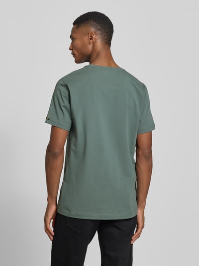 PME Legend T-Shirt mit Label-Stitching Modell 'GUYVER' Schilf 5