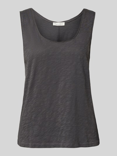 Produktfoto, Regular Fit Top aus reiner Baumwolle von Marc O'Polo, unifarben, krój regular fit, dekolt okrągły, bez rękawów, bawełna