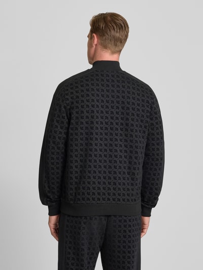 JOOP! Collection Sweatjacke mit Label-Detail und Stehkragen Black 5