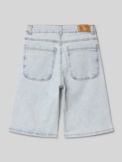 Blue Effect Regular Fit Jeansshorts im 5-Pocket-Design Hellblau 3