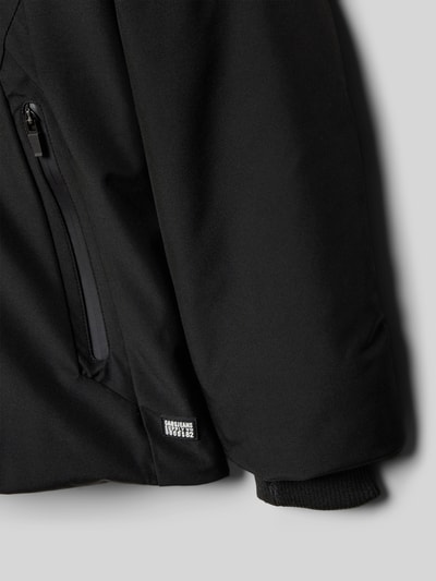 CARS JEANS Kurtka z kieszenią na piersi model ‘Harwick’ Czarny 2