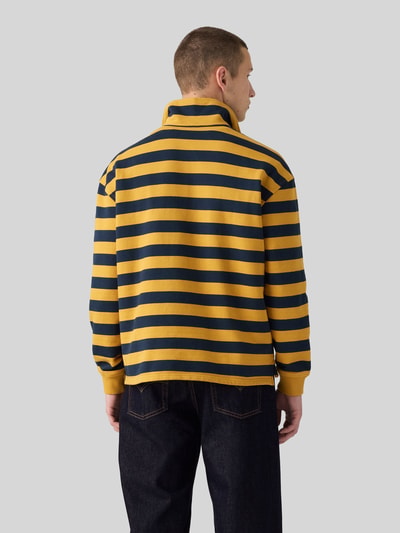 Levi's® Relaxed Fit Sweatshirt aus reiner Baumwolle Modell 'Cameron' GELB 5