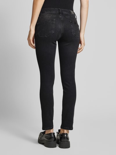 Liu Jo White Slim fit jeans met vaste pijpboorden Zwart - 5