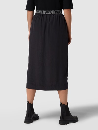 Marc Cain Midirok met elastische band Zwart - 5