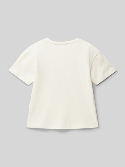 Tom Tailor T-shirt met motiefprint Offwhite - 3