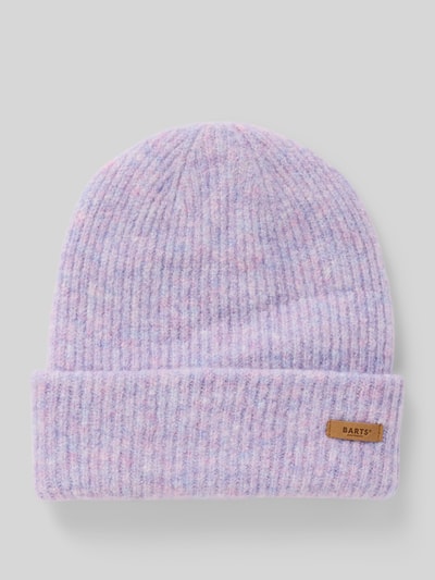 Barts Muts in gebreide look, model 'Witzia' Lila - 1
