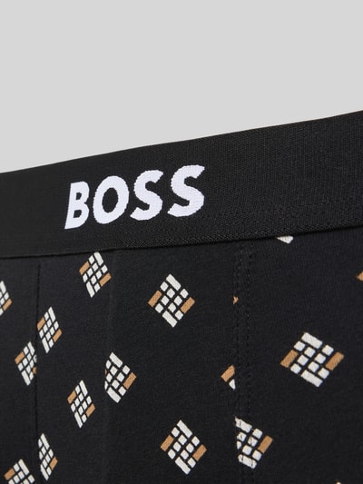 BOSS Regular fit boxershort van katoenmix in een set van 3 stuks Zwart - 2