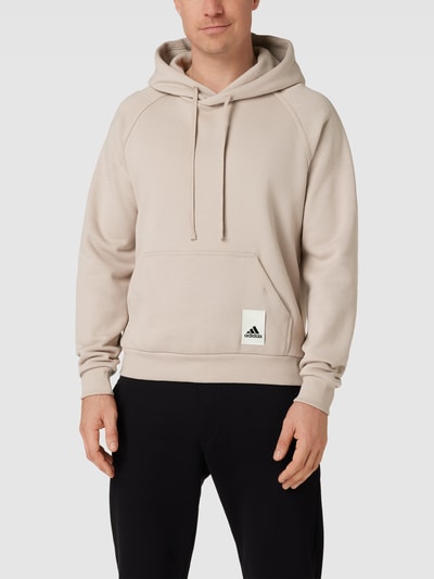 ADIDAS SPORTSWEAR Hoodie met labelpatch Hazelnoot - 4