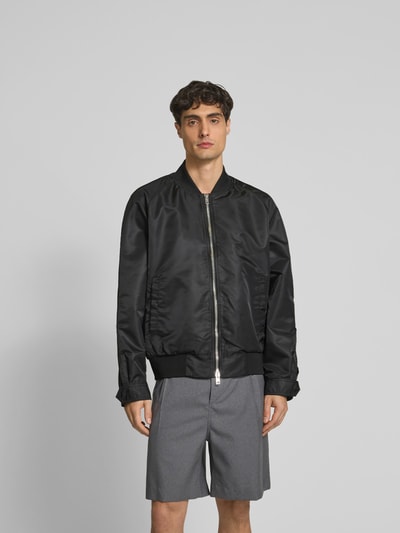 Filippa K Blouson mit Zweiwege-Reißverschluss Black 4