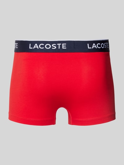 Lacoste Trunks aus Viskose mit Label-Bund im 3er-Pack Marine 3