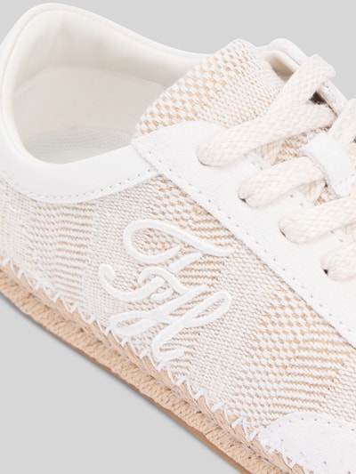 Tommy Hilfiger sneakers met geborduurd logo Offwhite - 4