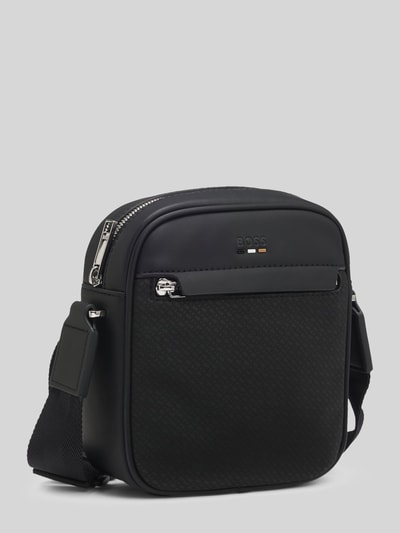 BOSS Umhängetasche mit Reißverschlüssen Modell 'MP_NS_ZIP' Black 2