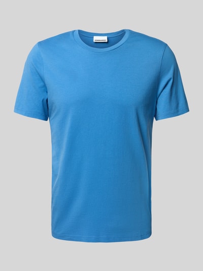 Armedangels Regular fit T-shirt van puur katoen, model 'JAAMES' Koningsblauw - 2