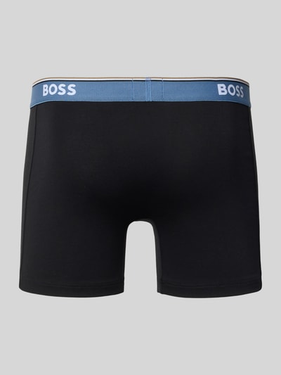 BOSS Trunks aus Baumwoll-Mix im 3er-Pack Oliv 3