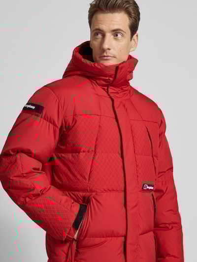 Berghaus Steppjacke mit Label-Patch Modell 'Fawdon' Rot 3
