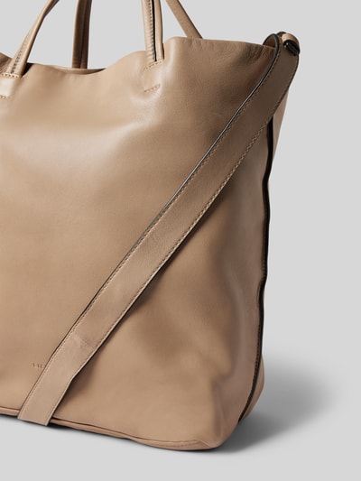 LIEBESKIND BERLIN Handtasche mit Label-Prägung Modell 'HERA' Sand 3