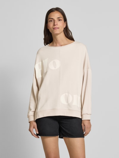 Smith and Soul Sweatshirt mit überschnittenen Schultern und Rundhalsausschnitt Sand 4