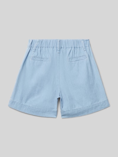 Blue Effect Bermudas mit Drapierungen Hellblau 3