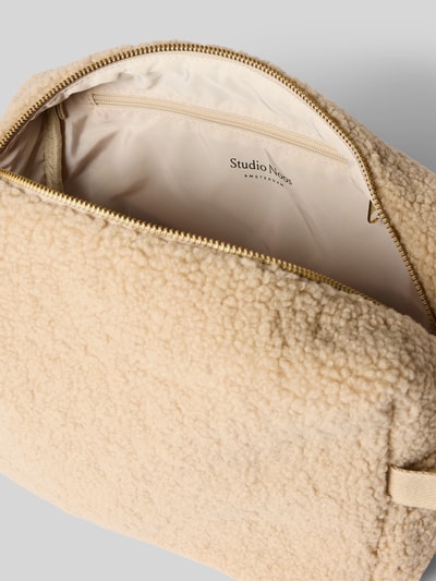 STUDIO NOOS Kosmetiktasche aus Teddyfell Ecru 5