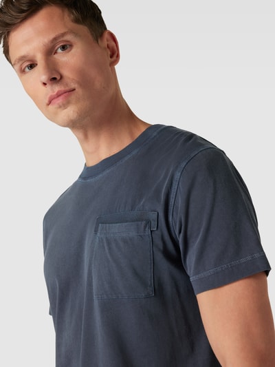 JOOP! Jeans T-Shirt mit aufgesetzter Brusttasche Modell 'Caspar' Marine Melange 3